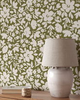 Green Boho Wallpaper